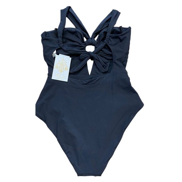 BECCA Black One Piece Swimsuit - Picture 5 of 6